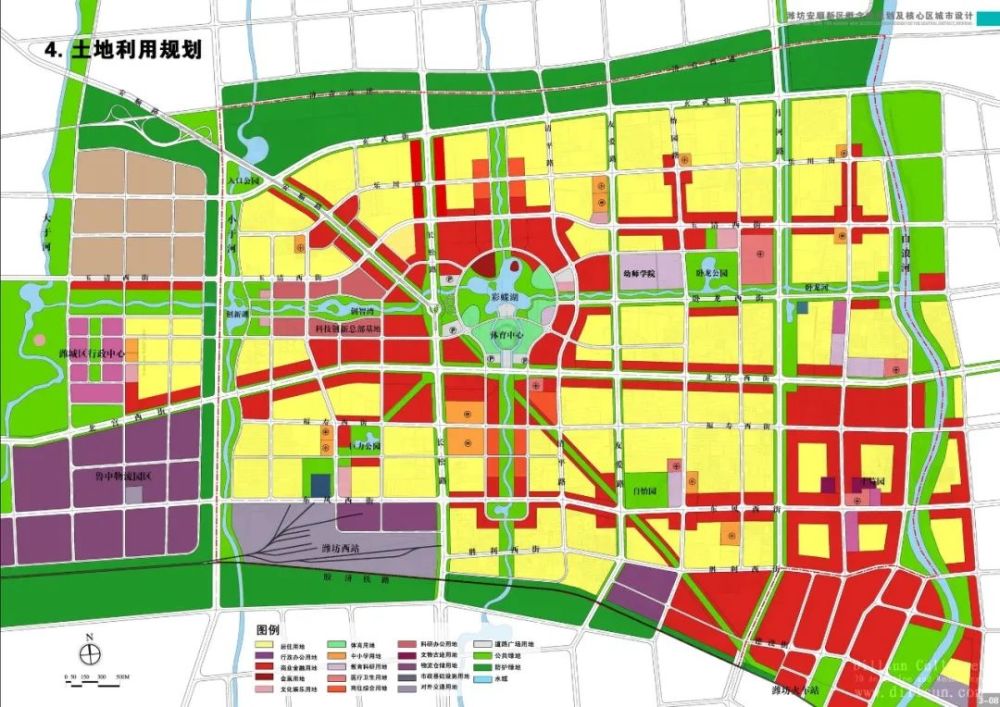 潍坊高铁城最新规划图，未来城市发展的蓝图